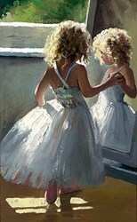 Pretty as a Picture by Sherree Valentine Daines - Canvas on Board sized 7x12 inches. Available from Whitewall Galleries