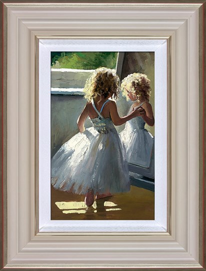 Pretty as a Picture by Sherree Valentine Daines - Framed Canvas on Board