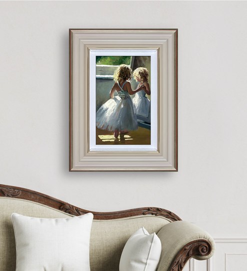 Pretty as a Picture by Sherree Valentine Daines - Canvas on Board wall setting